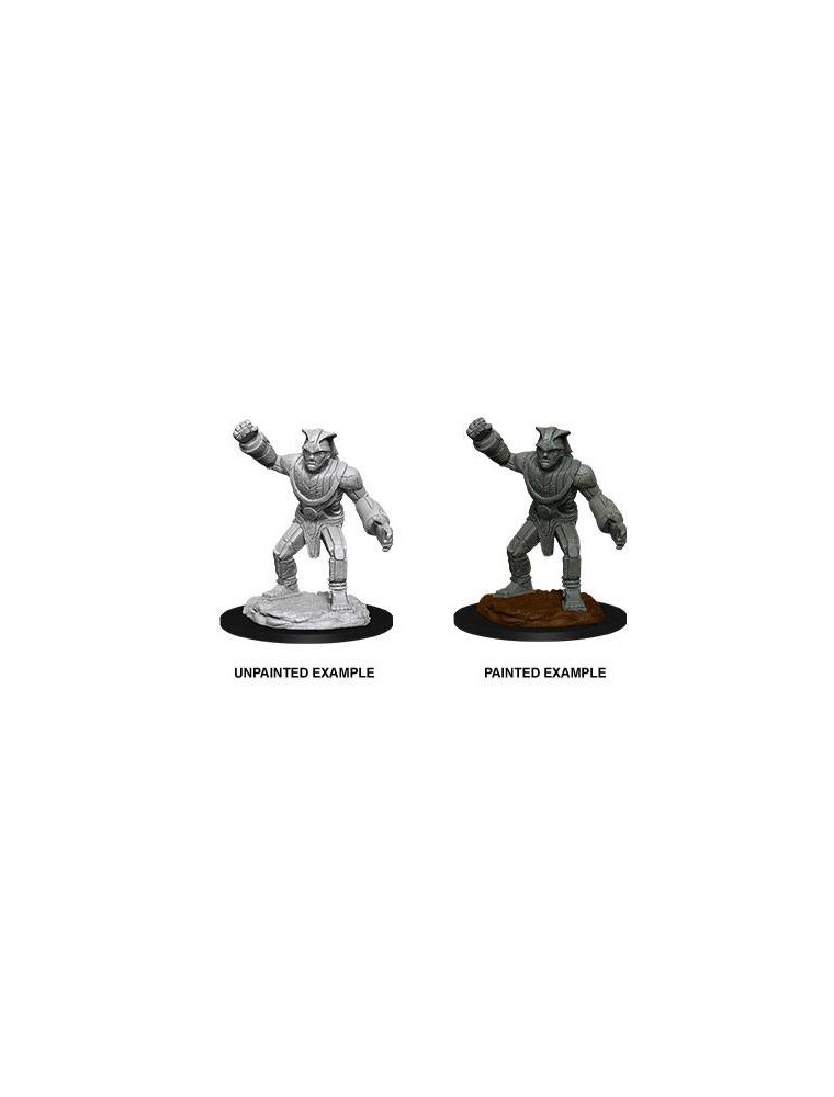 D&d Nolzur's Marvelous Miniatures Unpainted Miniatures Stone Golem Case (6) Wizkids