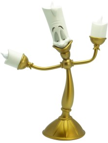 Disney La Bella E La Bestia Figura Lampada Lumière 31 cm Aby Style