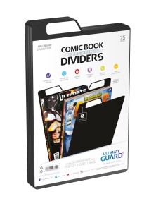 Ultimate Guard Premium Comic Book Dividers Black (25) Ultimate Guard