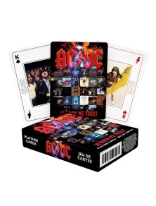 AC/DC IN ROCK WE TRUST PLAYING CARDS CARTE DA GIOCO AQUARIUS ENT