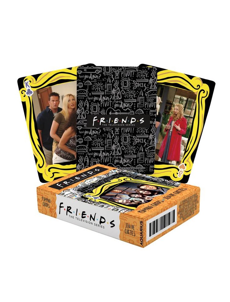 FRIENDS CAST PLAYING CARDS CARTE DA GIOCO AQUARIUS ENT