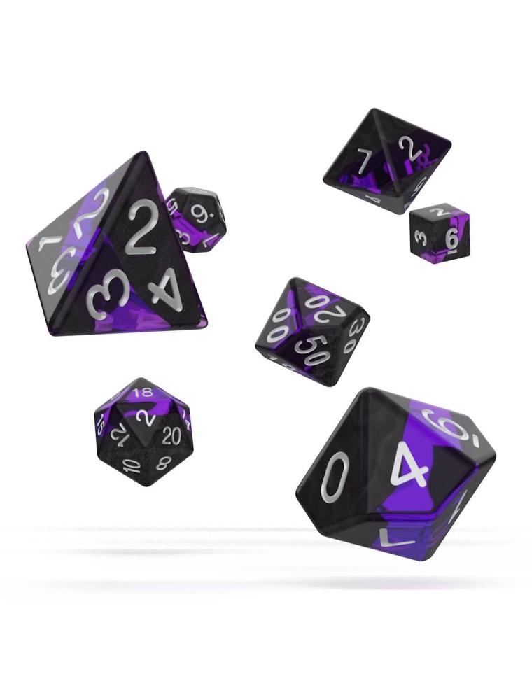 Oakie Doakie Dice RPG Set Enclave - Amethyst (7) Oakie Doakie Dice