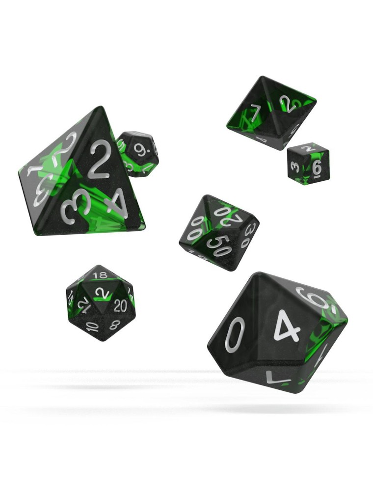 Oakie Doakie Dice RPG Set Enclave - Emerald (7) Oakie Doakie Dice