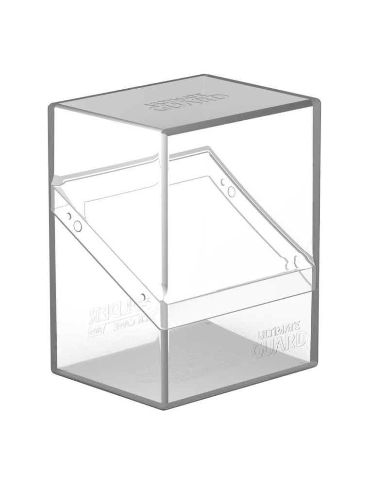 Ultimate Guard Boulder Deck Case 80+ Standard Size Clear Ultimate Guard