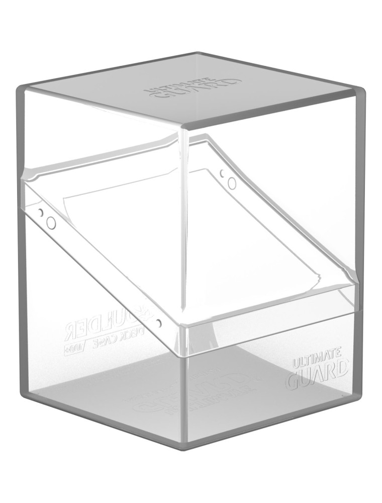 Ultimate Guard Boulder Deck Case 100+ Standard Size Clear Ultimate Guard