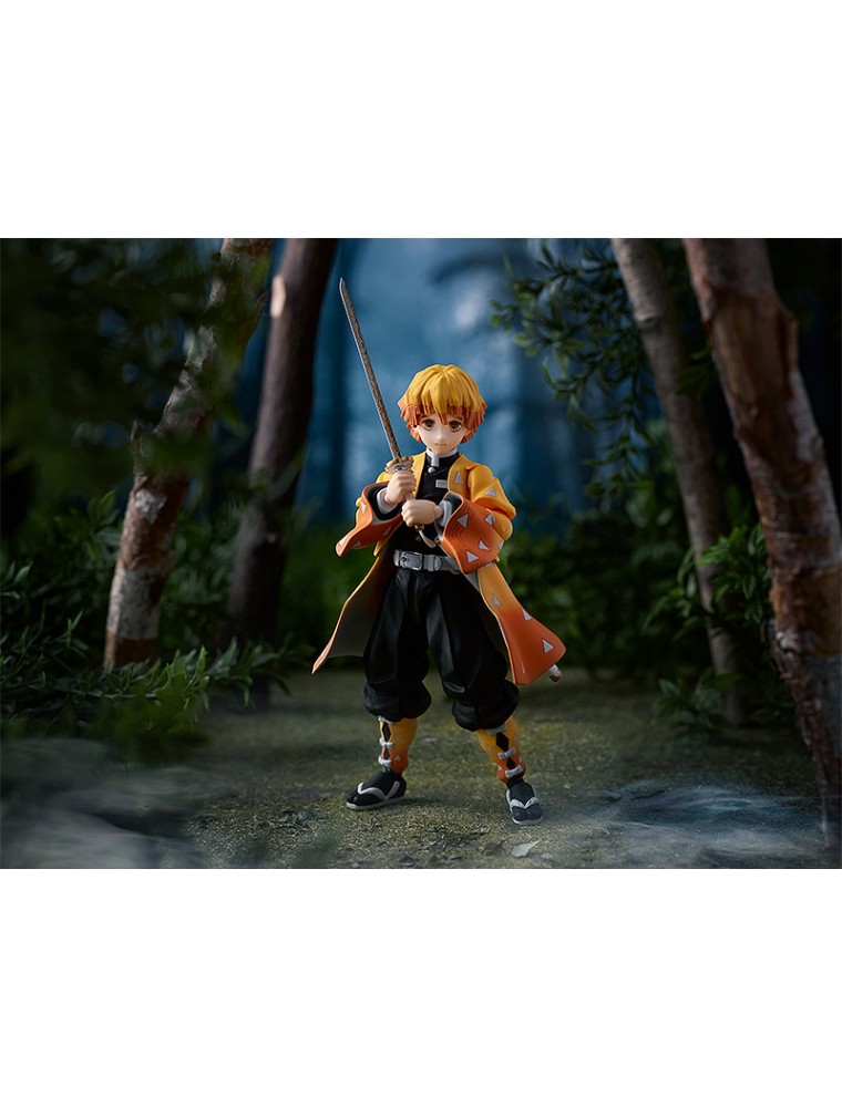 Demon Slayer Zenitsu Agatsuma Dx Figma Action Figura Maxfactory