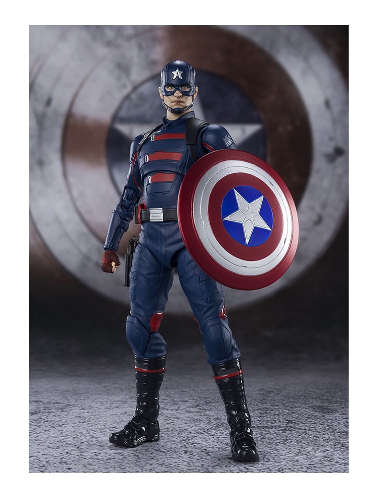 Falcon E Winter Soldier Capt America Action Figura Bandai