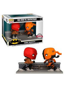 Pop Figura Dc Comics Red Hood Vs Deathstroke Esclusiva Funko