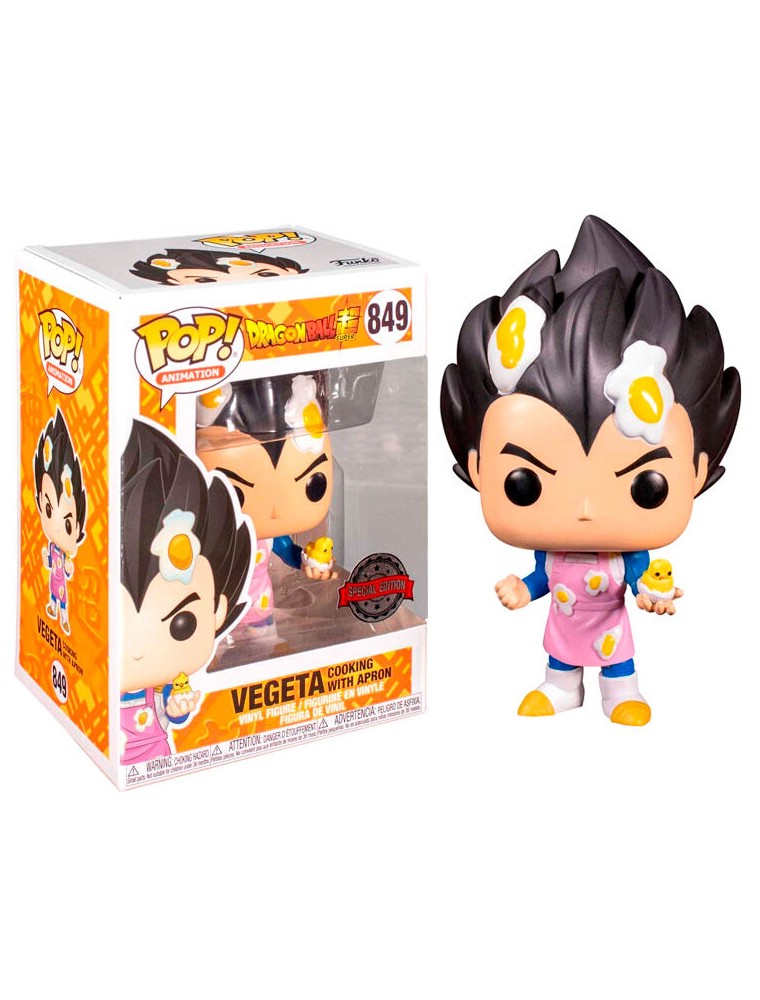 Pop Figura Dragon Ball Super Vegeta Cooking Con Grembiule Esclusiva Funko