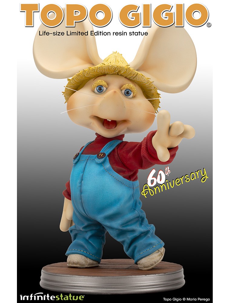 Topo Gigio Life Size Limited Statua Statua Infinite Statua