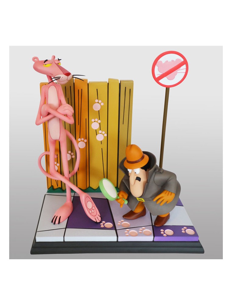 Pink Panther E The Inspector Statua Statua Hollywood Collectibles