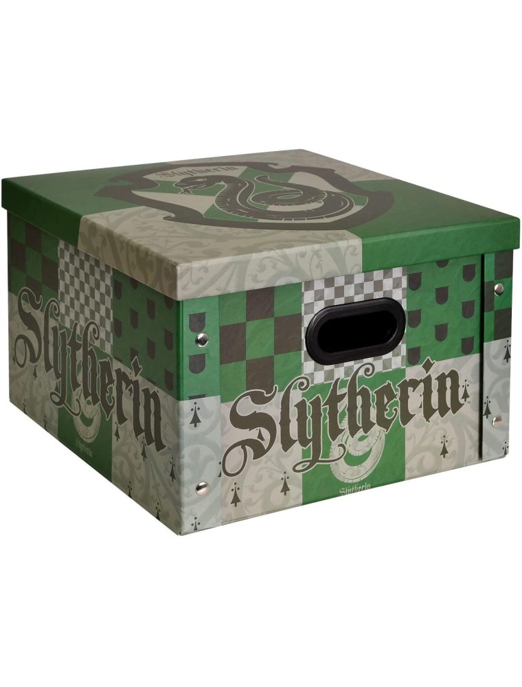 Harry Potter Box Scatola Portaoggetti Pieghevole Serpeverde 24x37x37 cm Pyramid