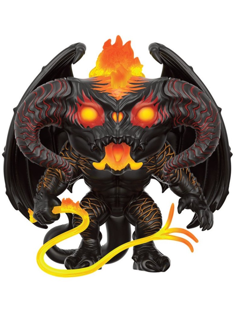 Il Signore Degli Anelli Super Sized Pop! Movies Vinile Figura Balrog 15 Cm Funko