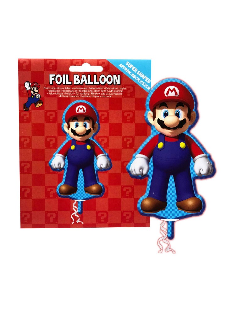 PALLONE GONFIABILE SUPER MARIO GADGET