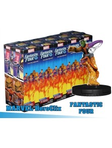 Fantastici 4 Booster Brick Personaggio a Sorpresa Wizkids Scatola Rovinata