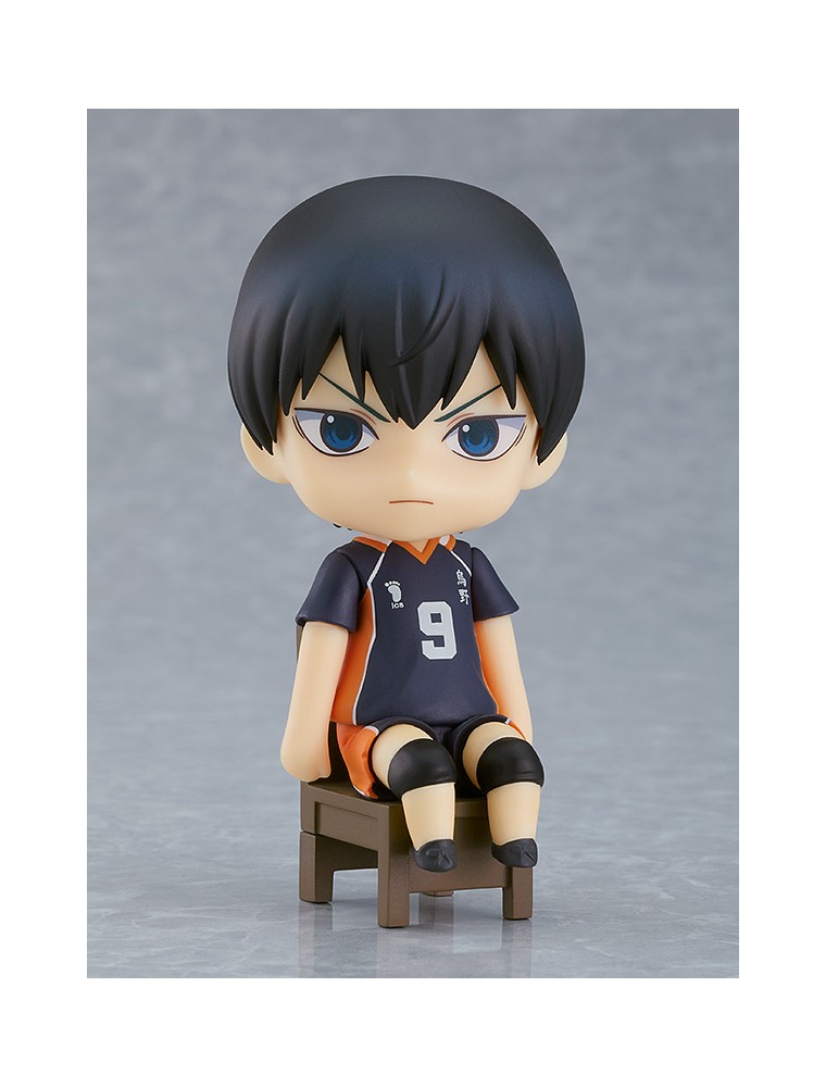 HAIKYU TOBIO KAGEYAMA NENDOROID SWACCHAO MINI FIGURA ORANGE ROUGE