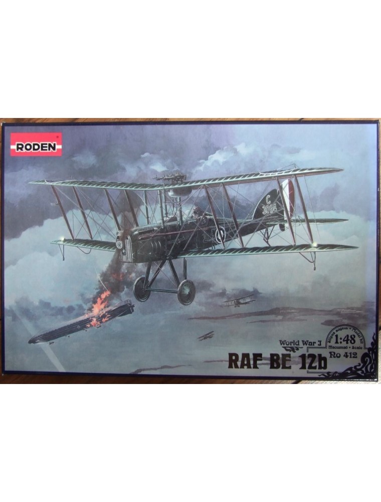 Roden 412 RAF BE 12B 1:48 Kit Modellino