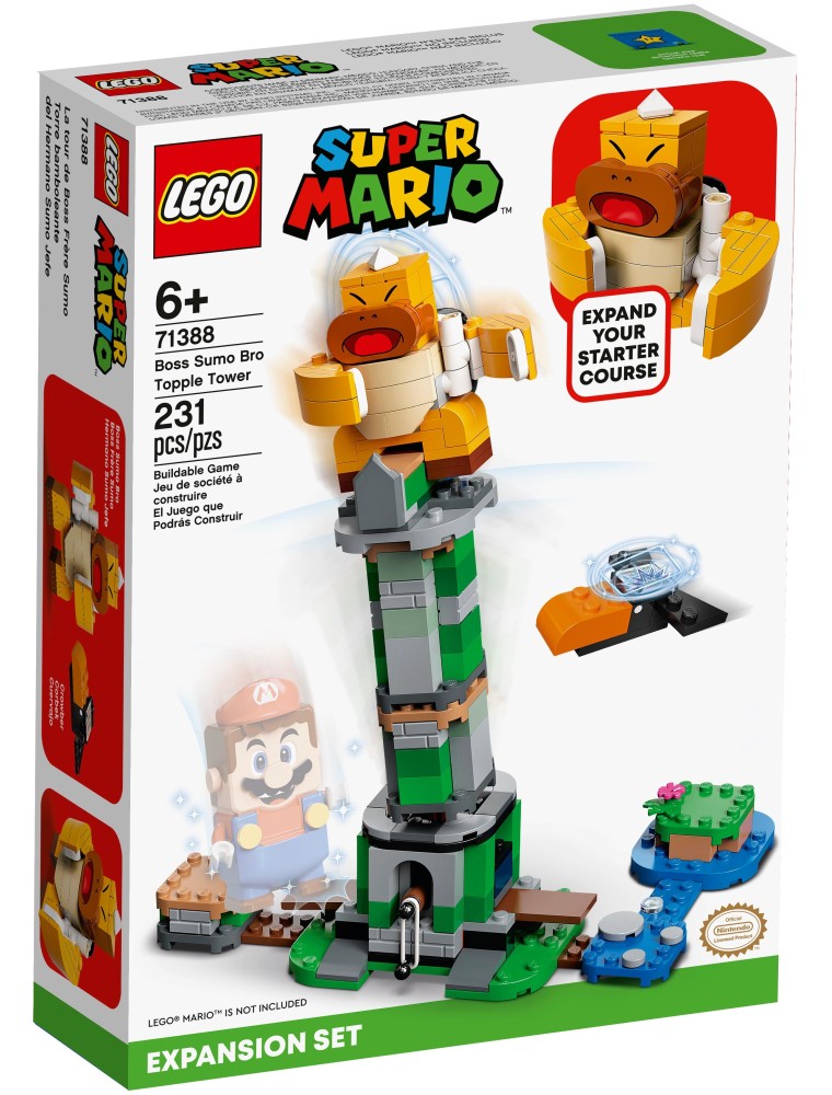 LEGO SUPER MARIO 71388 - TORRE DEL BOSS SUMO BROS - PACK DI ESPANSIONE