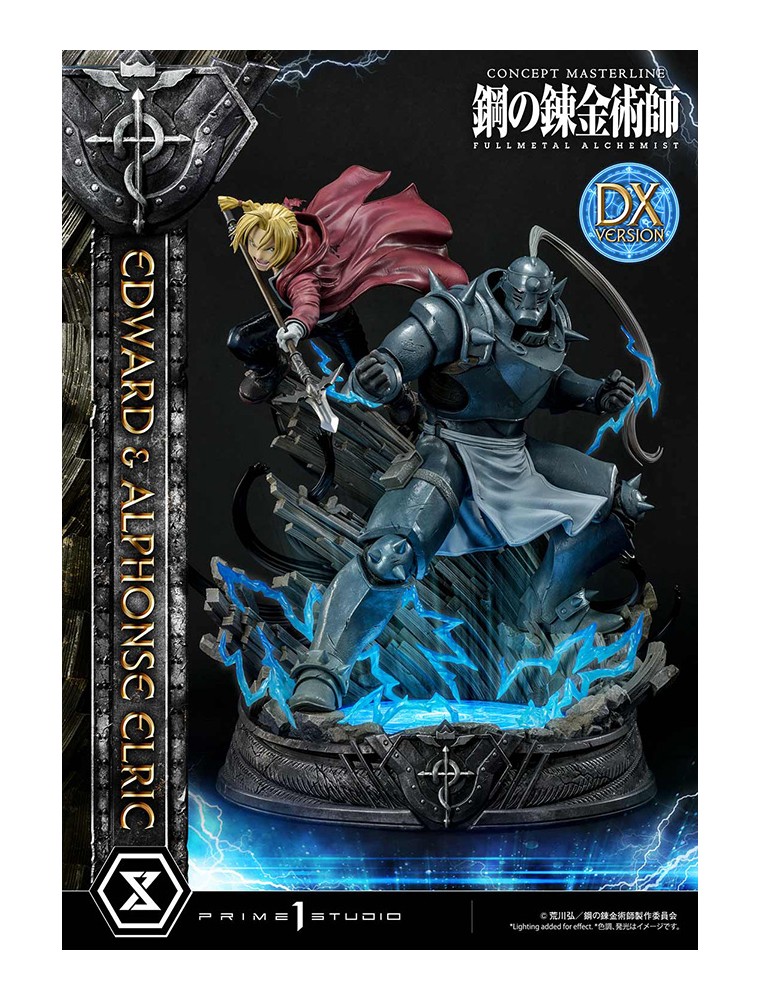 FULLMETAL ALCHEMIST EDWARD&ALPHONSE DLX STATUA PRIME 1 STUDIO