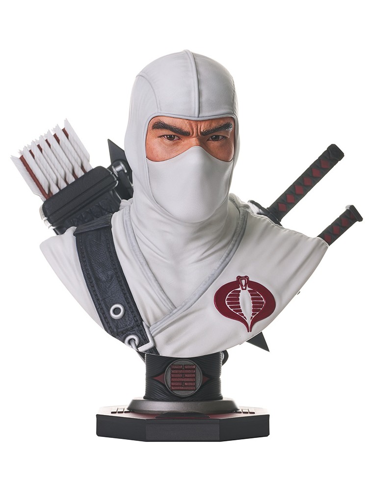 Gi Joe Legends 3d Stormshadow 1/2 Busto Busto Diamond Select