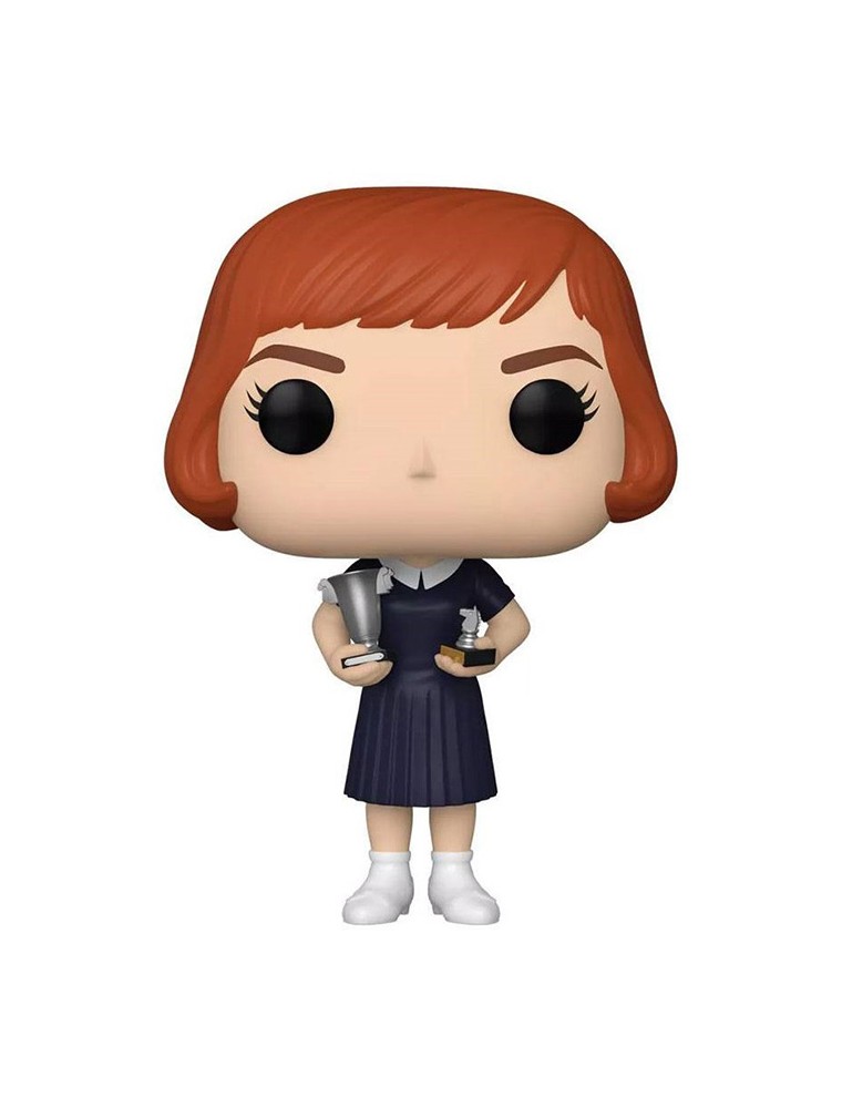 La Regina degli Scacchi Funko Pop Serie Tv Vinile Figura Beth con Trofei 9 cm