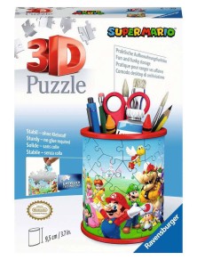 Super Mario 3d Puzzle Pencil Holder (54 Pezzi) Ravensburger