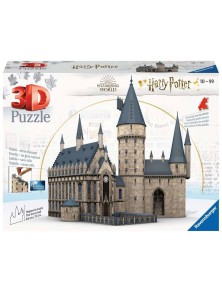 Harry Potter 3d Puzzle Hogwarts Castle: Great Hall (540 Pezzi) Ravensburger