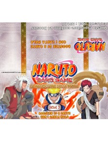 NARUTO MALEDIZIONE DELLA SABBIA BOX 24 BUSTE CARTE COLLEZIONABILI