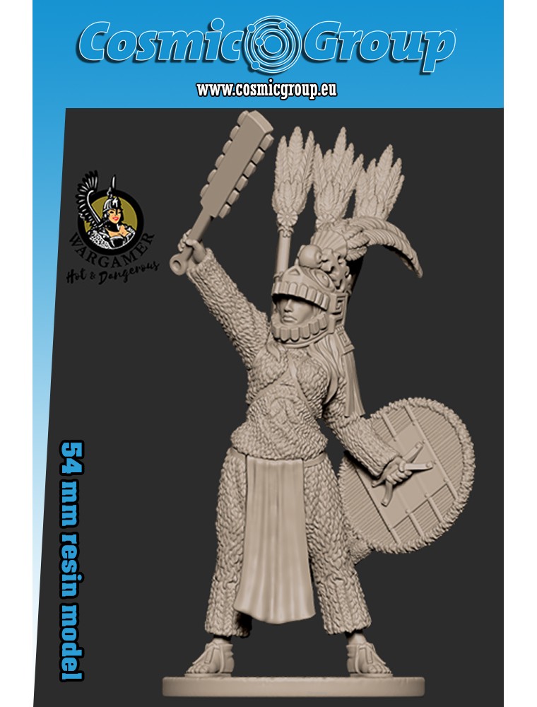 54 Mm Atotoztli The Aztec Warrior Miniature E Modellismo Hot E Dagerous