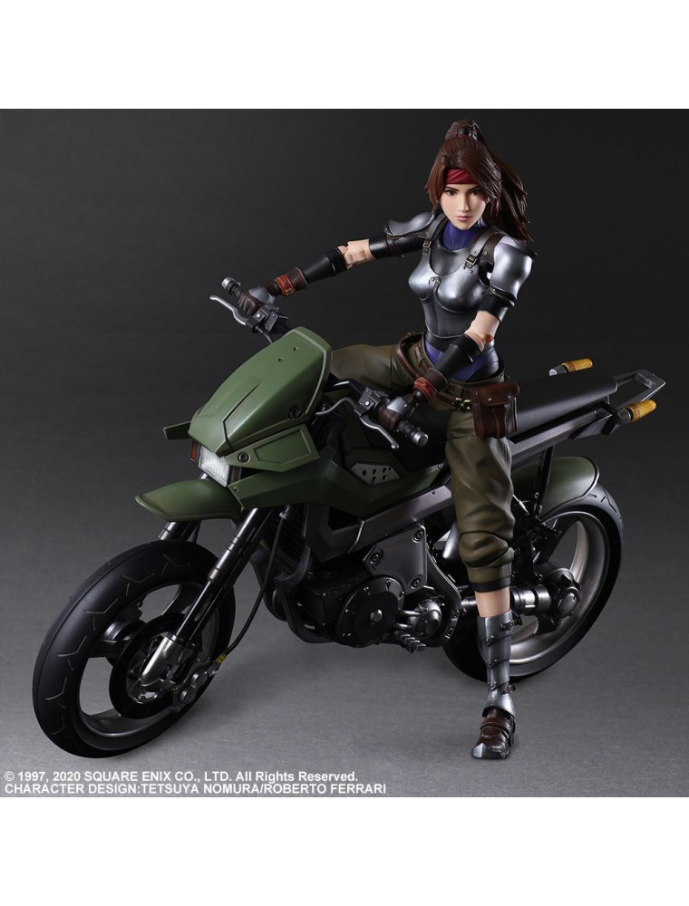 Ff Vii Remake Jessie & Motorcycle Pak Action Figura Square Enix