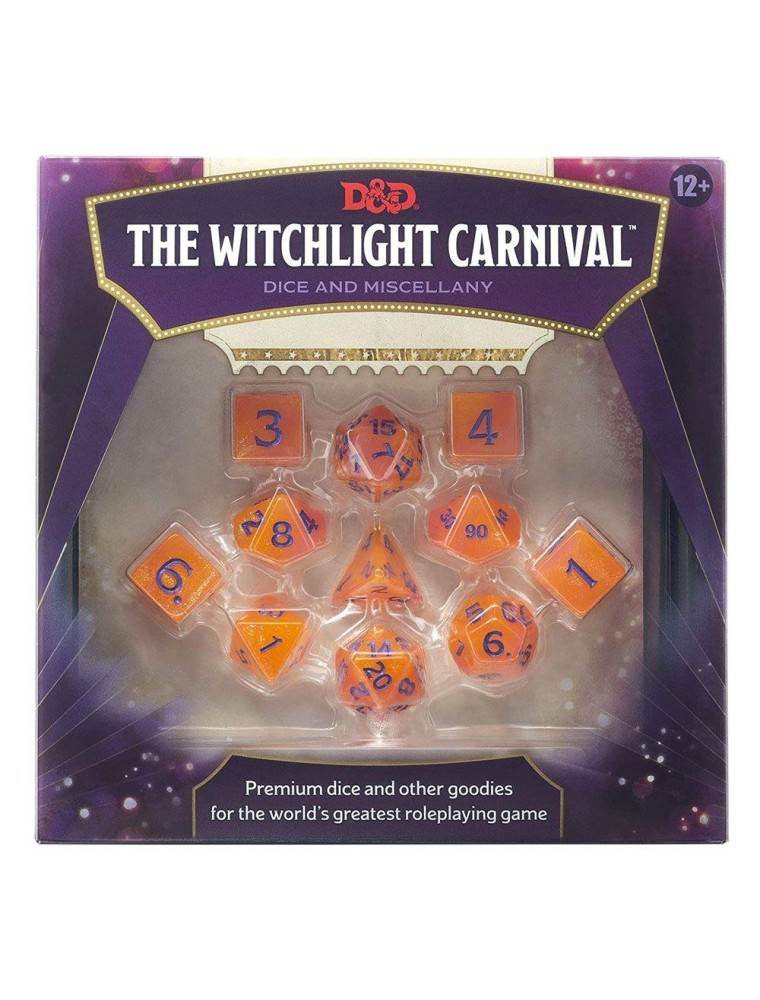 Dungeons & Dragons RPG Dice Set Witchlight Carnival Wizards of the Coast