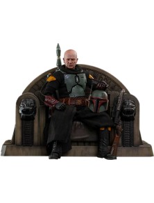 Star Wars The Mandalorian Action Figura 1/6 Boba Fett (repaint Armor) E Throne 30 Cm Hot Toys