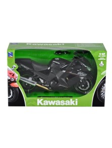 New Ray NY57433 KAWASAKI NINJA  ZX-14 2011 BLACK 1:12 Modellino SCATOLA ROVINATA