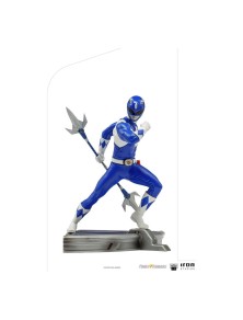 Power Rangers Bds Art Scale Statua 1/10 Blue Ranger 16 Cm Iron Studios