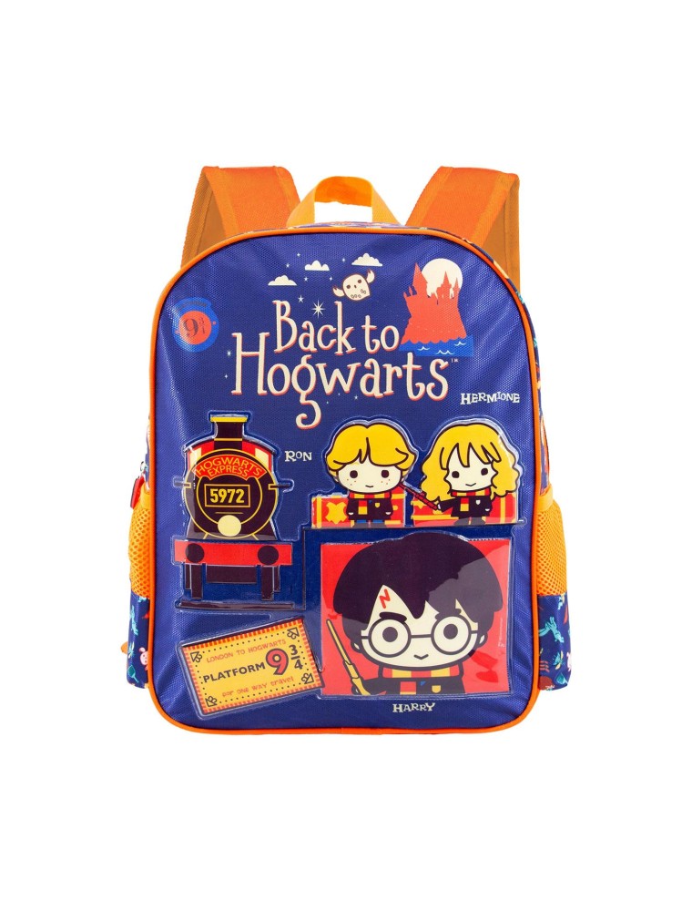 Harry Potter Zaino Basic Blu 31x39x15 cm Karactermania