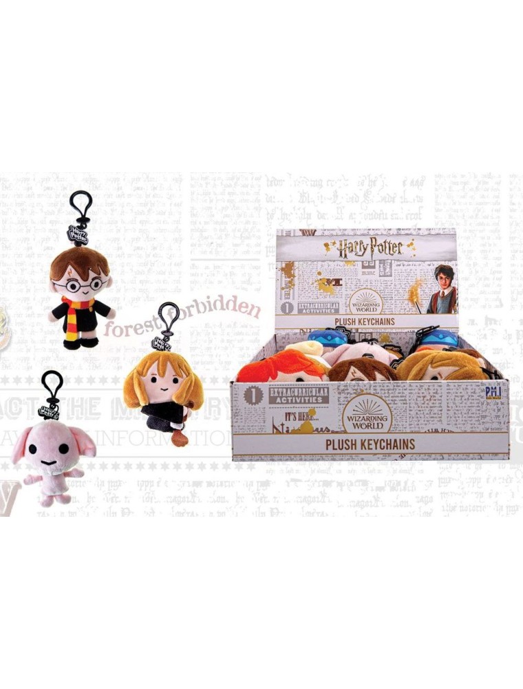 Harry Potter Peluche Hangers 8 Cm Display (18) Pmi