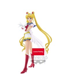 Sailor Moon Eternal Glitter & Glamours Pvc Statua Super Sailor Moon Ver. A 23 Cm Banpresto