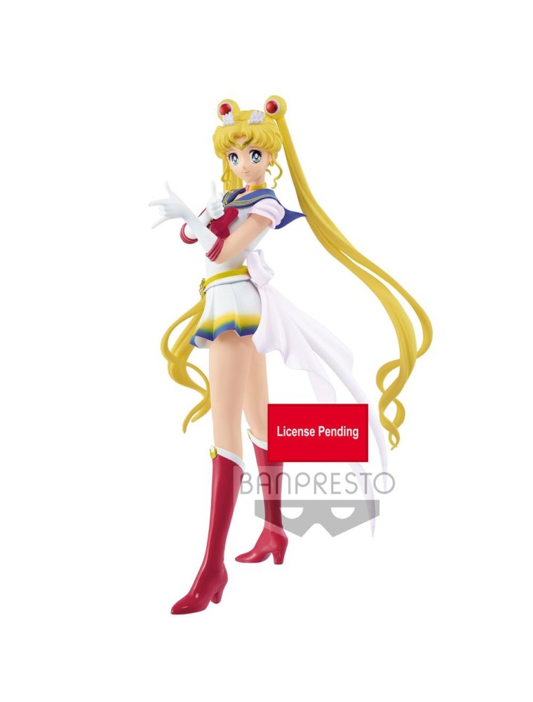 Sailor Moon Eternal Glitter & Glamours Pvc Statua Super Sailor Moon Ver. A 23 Cm Banpresto