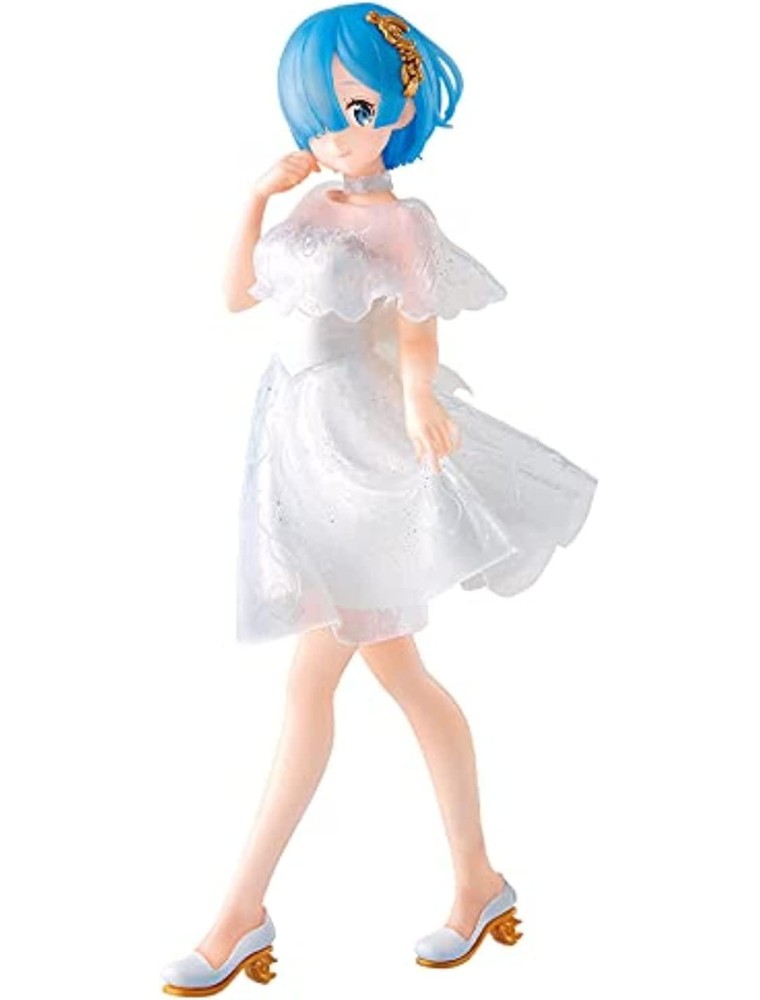 Re: Zero Starting Life In Another World Serenus Couture Pvc Statua Rem 20 Cm Banpresto