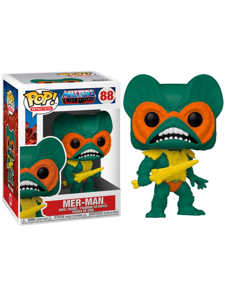 Pop Figura Masters Of The Universe Merman Funko