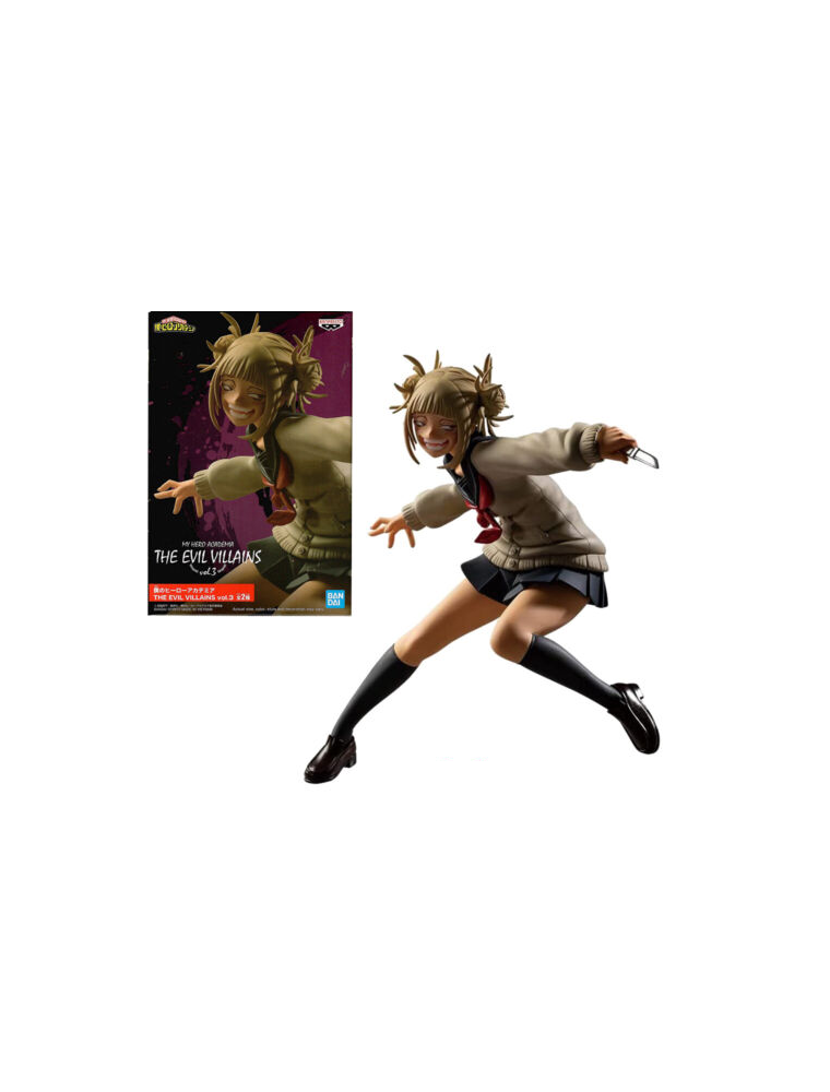 My Hero Academia The Evil Villains Pvc Statua Himiko Toga 13 Cm Banpresto