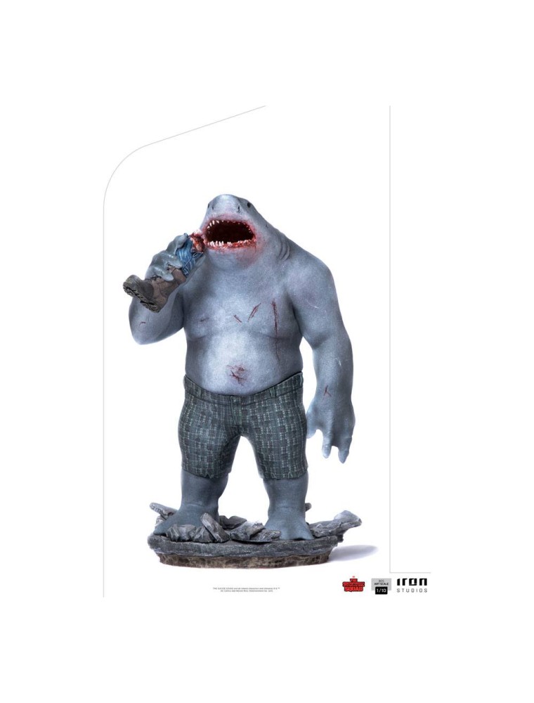 The Suicide Squad Bds Art Scale Statua 1/10 King Shark 23 Cm Iron Studios