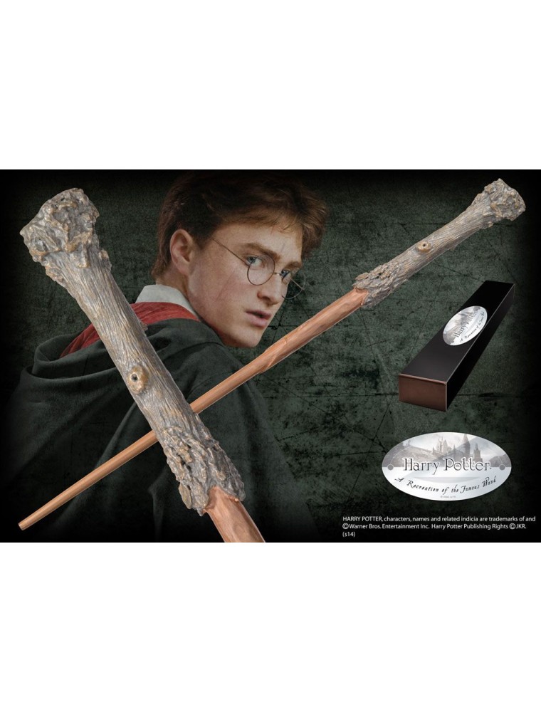 Harry Potter Bacchetta Magica Character Harry Potter Noble Collection