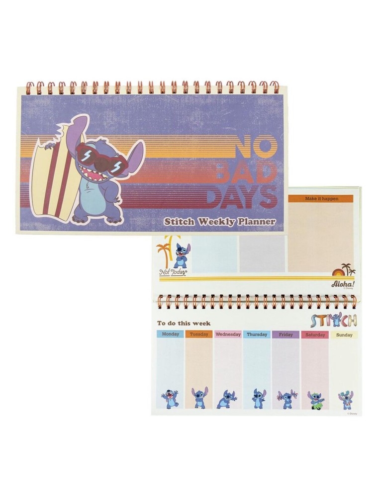 Disney Stitch Week Planner Cerdà