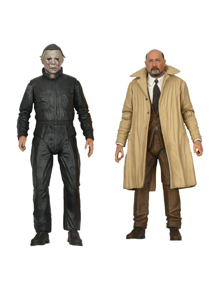 Halloween Ii Ultimate Action Figura 2-pack Michael Myers & Dr Loomis 18 Cm Neca