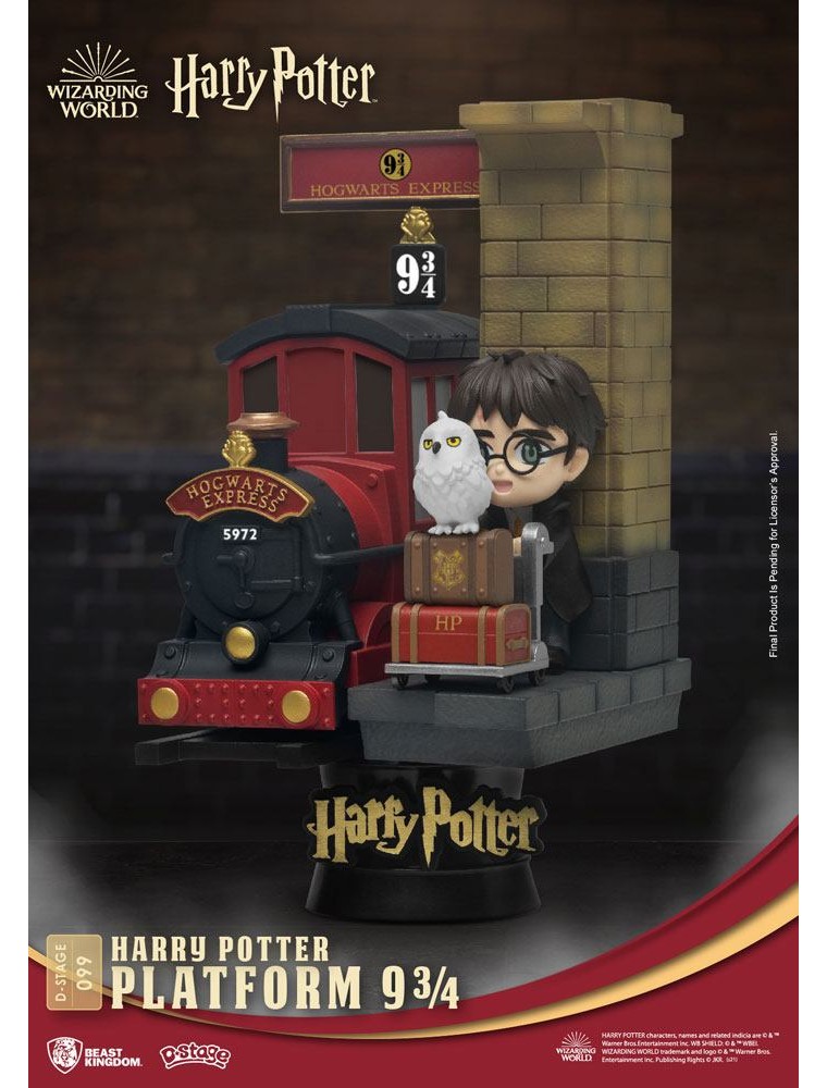 Harry Potter D-stage Pvc Diorama Binario 9 3/4 Standard Version 15 Cm Beast Kingdom Toys