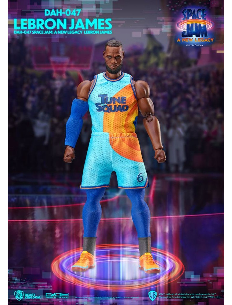 Space Jam: A New Legacy Dynamic 8ction Heroes Action Figura 1/9 Lebron James 20 Cm Beast Kingdom Toys