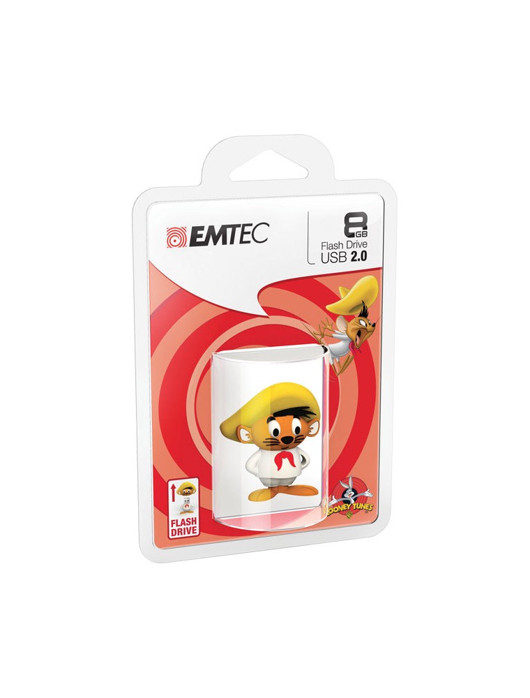 EMTEC USB KEY 8GB L.TUNES S. GONZALES 3D CHIAVETTE - MEMORIE