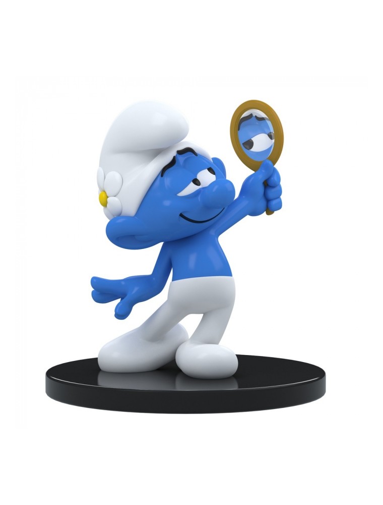 Smurfs Vanity Smurf Resin Figura Statua Puppy