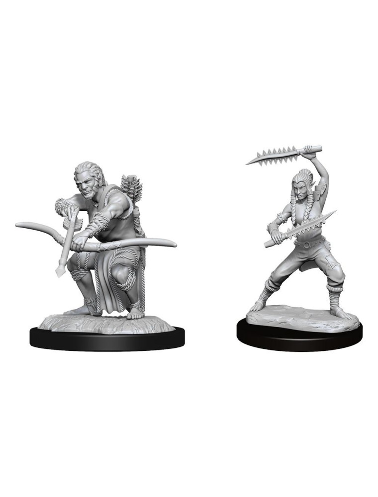 D&d Nolzur's Marvelous Miniatures Unpainted Miniatures Wildhunt Shifter Ranger Case (6) Wizkids